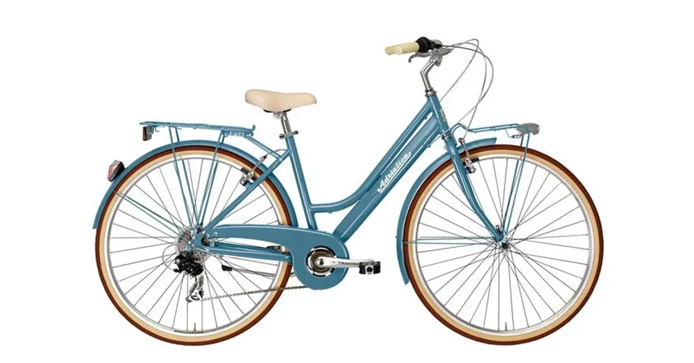 Adriatica Retro 28" 6s női City Kerékpár kék Végkiárusítás